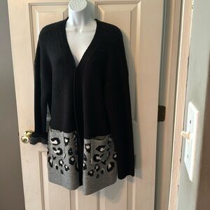 Charlie Paige Cardigan Sweater Size Large